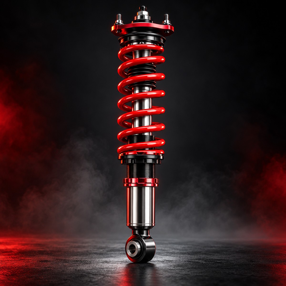 Performance coilover shock absorber