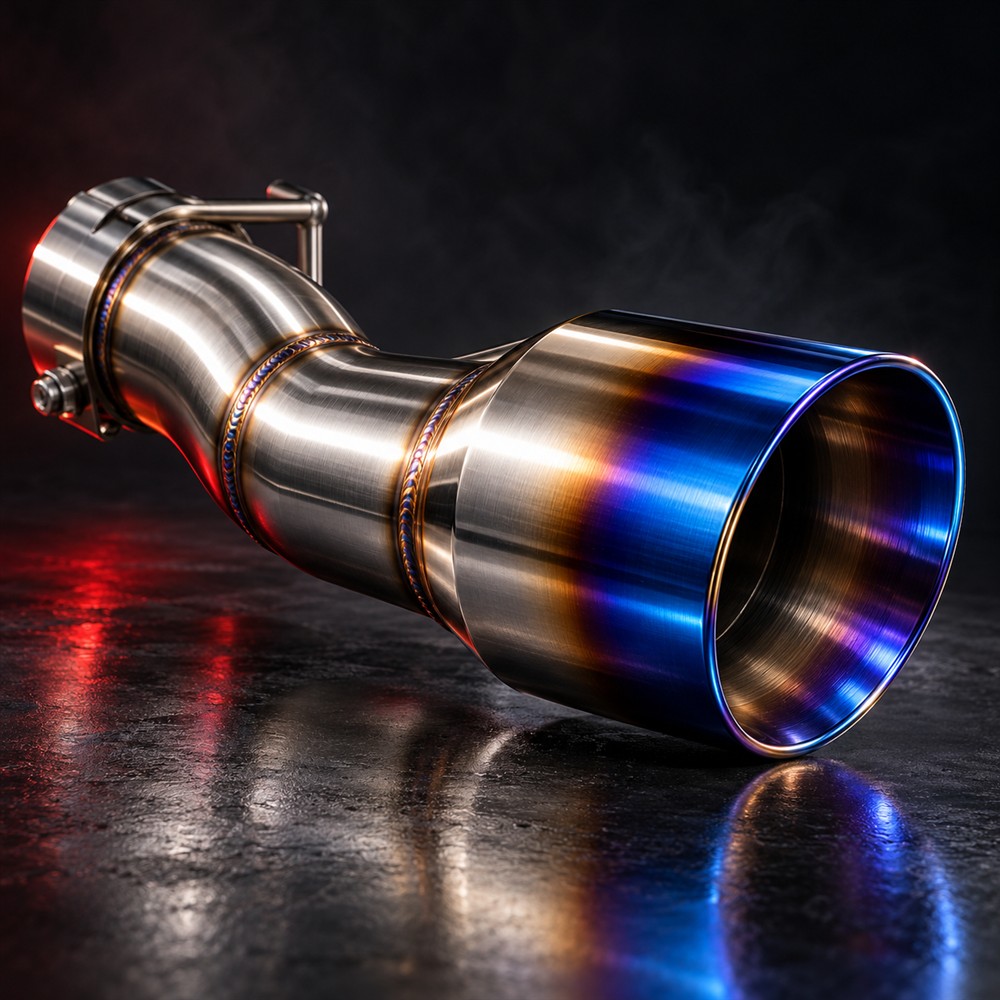 Stainless steel exhaust tip