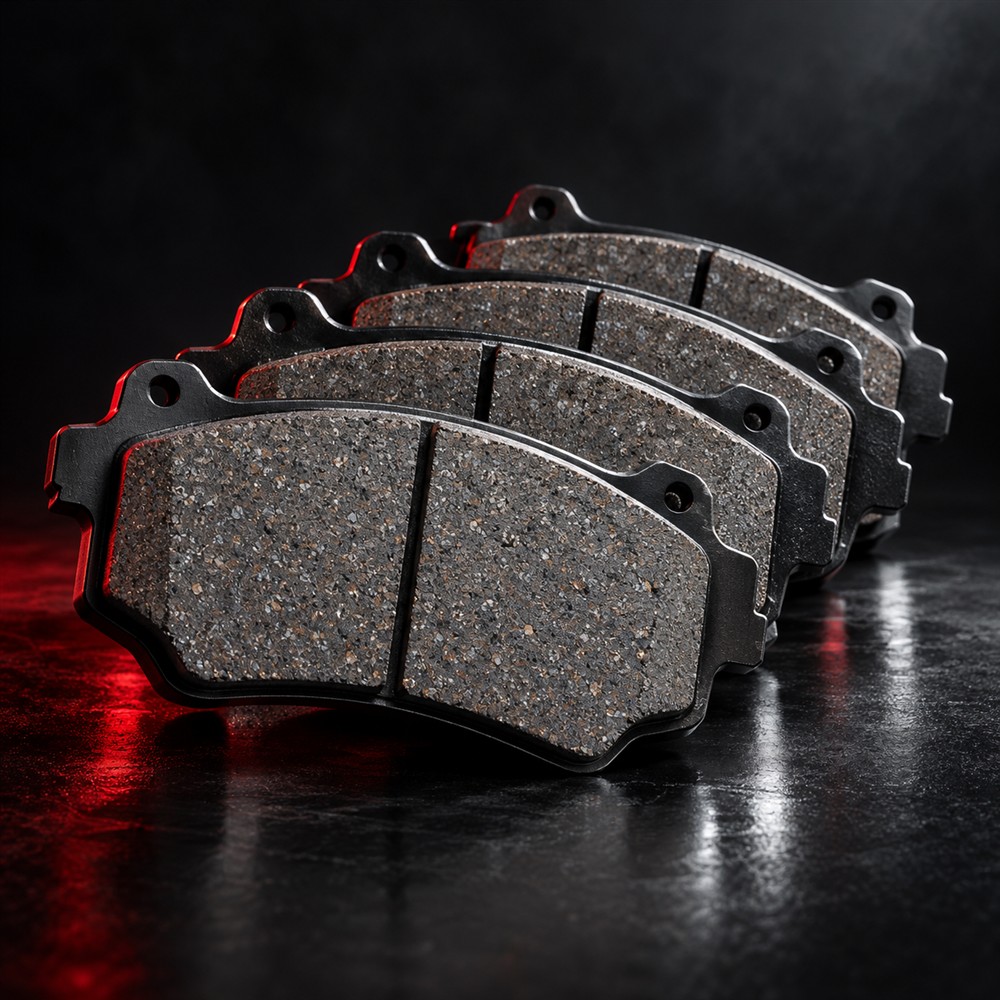Ceramic brake pad set